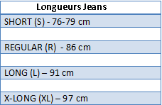 tour de taille jeans pantalons